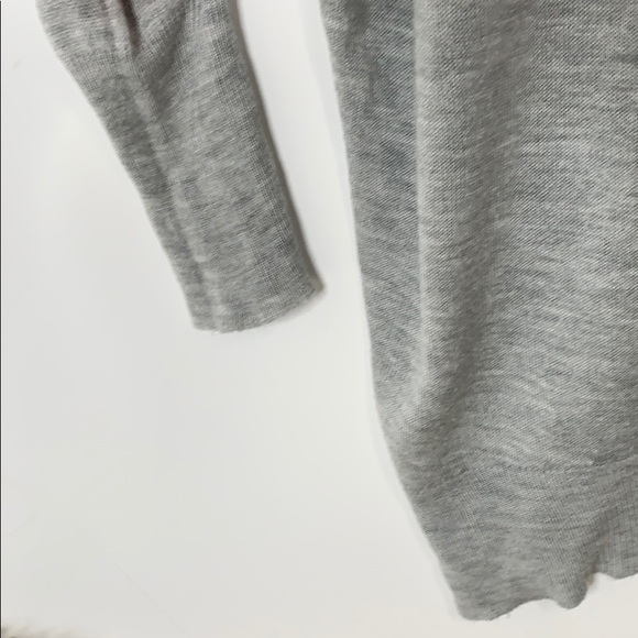 Zara Knit Gray Lightweight Sweater Small - Picture 4 of 7